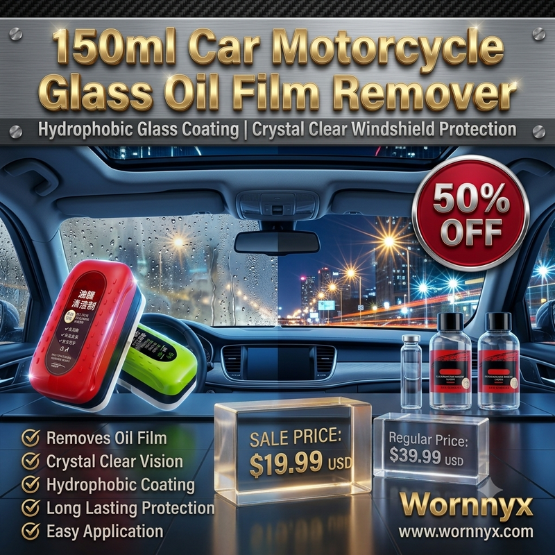 Car Glass Cleaning & Polish