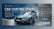 Ceramic Coating Spray – Quick-Effect Gloss & Water Repellent