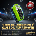 150ml Car motorcycle Glass Oil Film Remover Glass Cleaning Board Hydrophobic Glass Coating for Windshield Clear Window Auto Tool