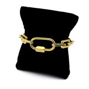 Stainless Steel Link Chain Necklace & Bracelet for Women/Men – Gold & Silver