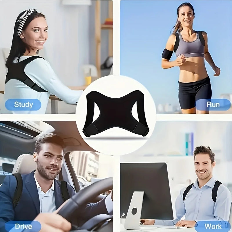 Adjustable Posture Corrector – Breathable Back Support Belt