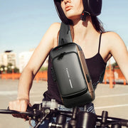 Anti-Theft Sling Bag – USB Charging Chest Bag with Lock