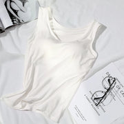 Padded Built-In Bra Vest Tank Top for Women – Slim Fit Casual Sexy Cami