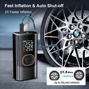 Portable Tire Inflator – Digital Air Compressor Pump