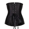Corsets for Women Lace-up Bustiers Tops Sexy Overbust Slimming Shapewear Satin Waist Cincher Vintage Waist Belt Bridal Corselet