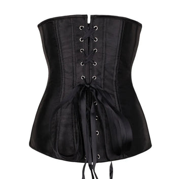 Corsets for Women Lace-up Bustiers Tops Sexy Overbust Slimming Shapewear Satin Waist Cincher Vintage Waist Belt Bridal Corselet