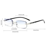 Luxury Blue Light Blocking Reading Glasses – HD Presbyopia Lens
