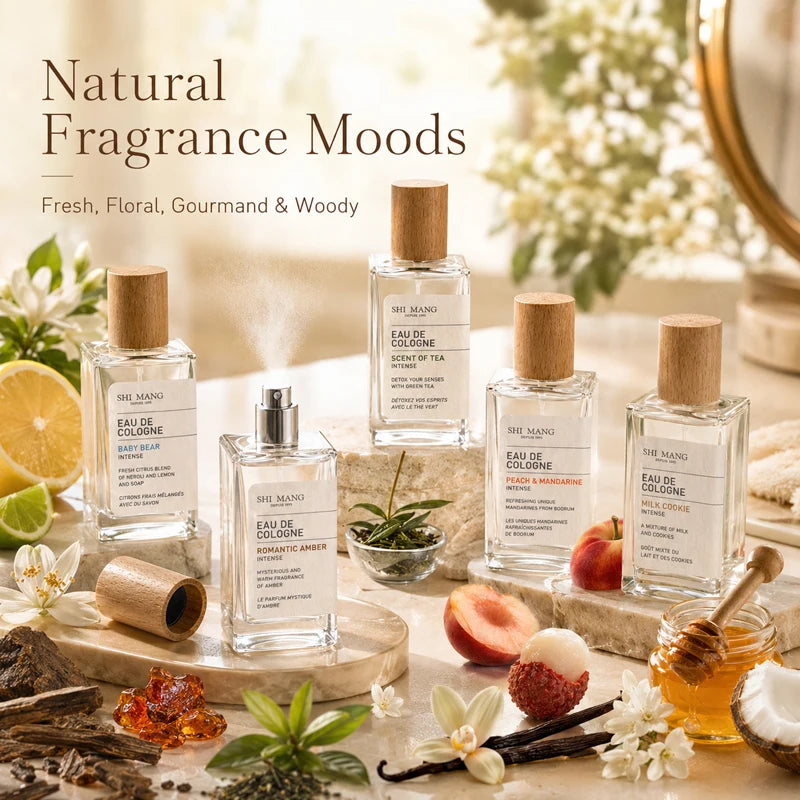 Women's EDP Perfume – Woody Fruity Tea Fragrance 50ml