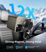Magnetic Wireless Car Charger Holder – with Cooling Fan