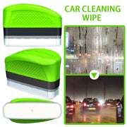 Crystal Clear Car Glass Wipes for Men – Oil Film & Rain Repellent Remover