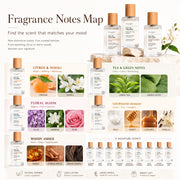 Women's EDP Perfume – Woody Fruity Tea Fragrance 50ml
