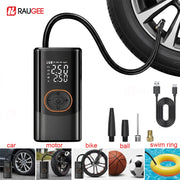 Portable Tire Inflator – Digital Air Compressor Pump