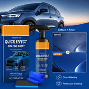 Ceramic Coating Spray – Quick-Effect Gloss & Water Repellent