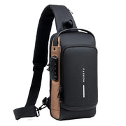 Anti-Theft Sling Bag – USB Charging Chest Bag with Lock