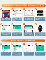 Smart Watch – HD Display, Bluetooth Calling & Fitness Tracking