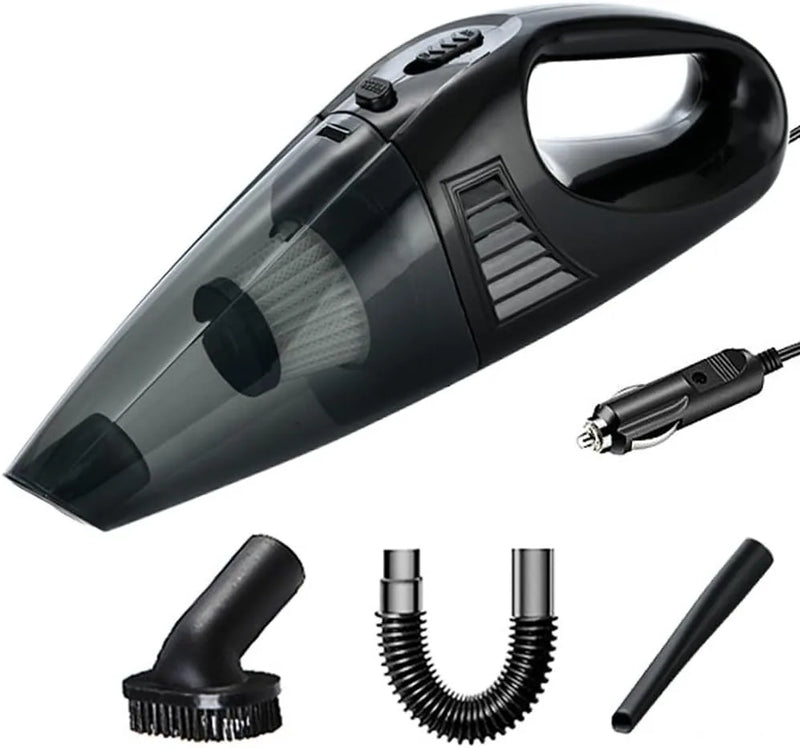 Handheld Car Vacuum Cleaner – High-Power 12V Portable