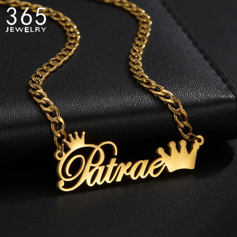 Personalized Custom Name Necklace for Women – Gold, Silver & Rose Gold