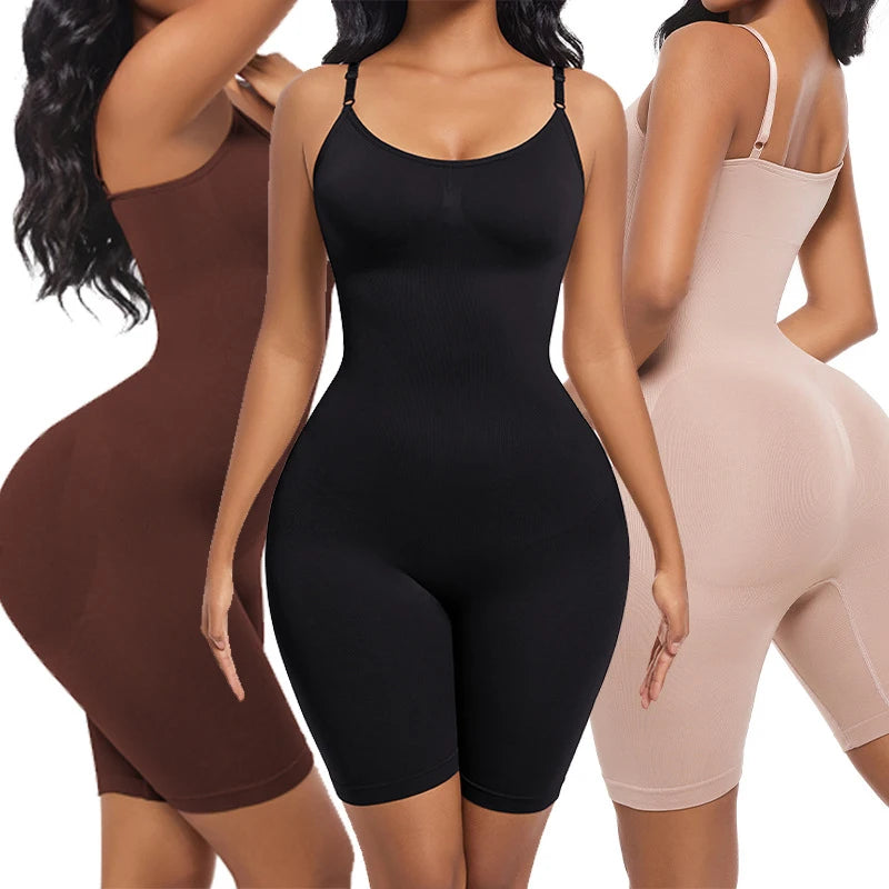 Seamless Body Shaper – Firm Control Compression Bodysuit