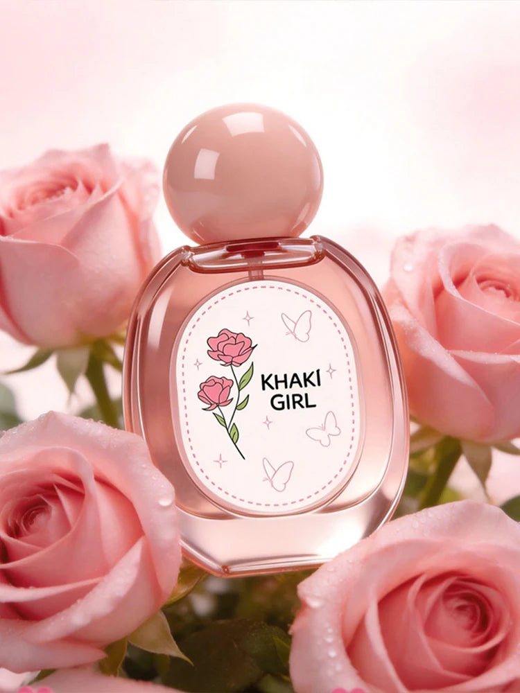 Elegant Rose Perfume Gift Box – Floral Fruity Fragrance