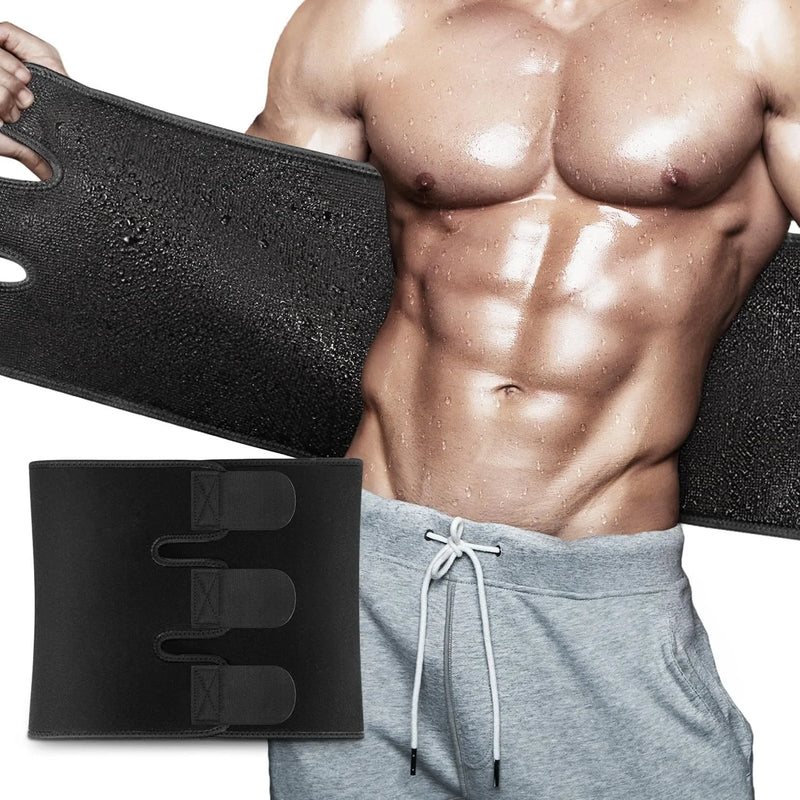 Waist Trimmer Sweat Belt – Unisex Waist Trainer Band