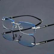 Luxury Blue Light Blocking Reading Glasses – HD Presbyopia Lens