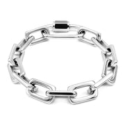 Stainless Steel Link Chain Necklace & Bracelet for Women/Men – Gold & Silver