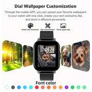 Smart Watch – HD Display, Bluetooth Calling & Fitness Tracking