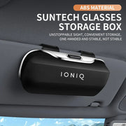 Car Visor Sunglasses Holder – Clip-On Glasses Case